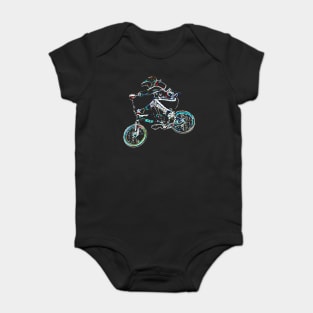 bmx mtb fmx motocross Baby Bodysuit